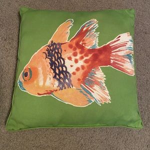 decorative fish pillow